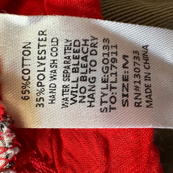 Umgee Boho Tank With Adjustable Straps. Size Medium - Picture 6 of 6